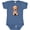 Indigo, variant on Inktastic Kiniart Mini Goldendoodle Boys or Girls Baby Bodysuit
