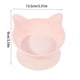 thumbnail image 3 of Comedero y bebedero elevado de gran capacidad para gatos | Plato de plástico para mascotas de 250 ml con diseño ancho y poco profundo | Soporte para el cuello para una mejor digestión y alivio del, 3 of 8