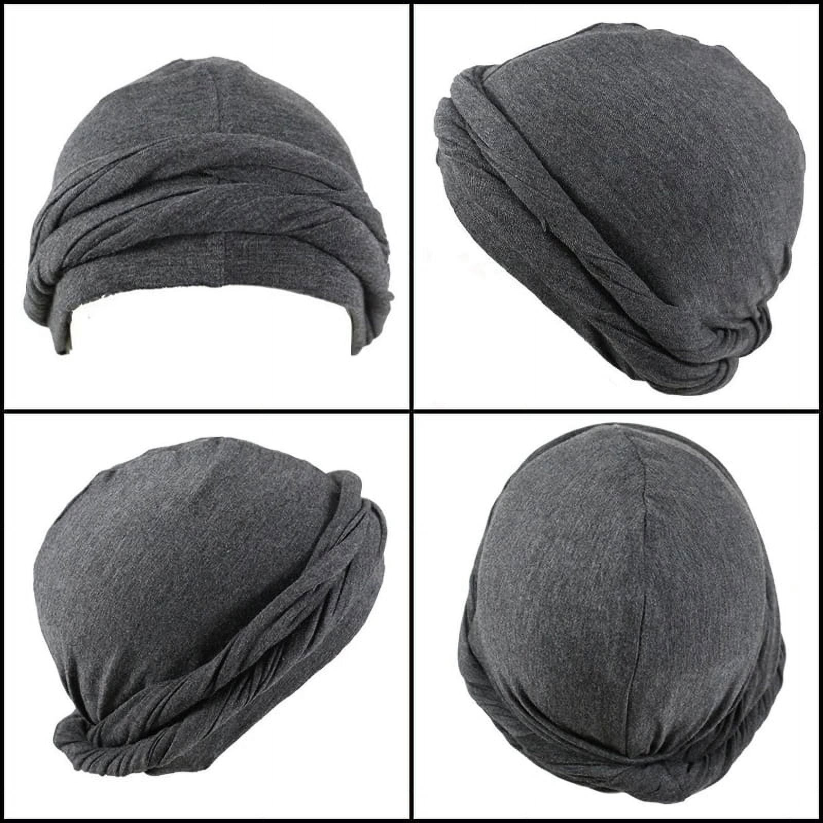 Mens Dodger Gear Muslim Women Cap Scarf Stretch Wrap Hat Head Loss Hair  Turban Cap Baseball Bass Baseball Cap