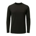 thumbnail image 3 of MakTee Crew Neck Long Sleeve T-Shirt Heavy-Weight Ultra-Soft 100% U.S. Cotton, 3 of 9