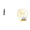 thumbnail image 1 of Estatua De Hoja De Guan Yin, Accesorios De Adorno, Regalos Tradicionales, Figura De Hierro De Kuanyin, Buda Femenino, Escultura Coleccionable Para Estantería, Armario, Escritorio, Oficina,, 1 of 8