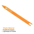 thumbnail image 3 of Uxcell 6# Plastic Netting Needle Shuttles Net Repair Mending Tool, Orange 10 Pack, 3 of 5