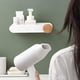 thumbnail image 4 of Soporte de plástico ABS para de pelo, estante de baño adhesivo sin taladro montado en la pared para herramientas de , soporte organizad Macarena Estante de baño, 4 of 8
