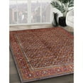 thumbnail image 3 of Ahgly Company Machine Washable Indoor Rectangle Traditional Saffron Red Area Rugs, 6' x 9', 3 of 7