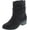 Black, variant on Energy Women's Slouchy Pull On Low Block Heel Ankle Booties