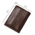 thumbnail image 2 of STARTIST Men Wallet PU Leather Stylish Three Fold Wallet for Boyfriend Husband Commuting Coffee, 2 of 9