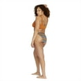 thumbnail image 4 of Volcom Women's So Current Scoop Crop Bikini Top Burnt Sienna, 4 of 4