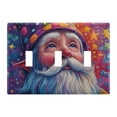 thumbnail image 2 of Dailycode Light Switch Plate Covers 2 Gang Wall Plate Plastics Outlet Covers for Kitchen Home Office Decor Cartoon Colorful Gnome, 2 of 8