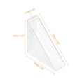 thumbnail image 2 of 20Pack Corner Protectors 11x50mm Plastic Right Angle Corner Guards Cushion, White, 2 of 6