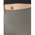 thumbnail image 4 of Hanes Moves Leak Protection 7/8 Leggings, 25" Cool Grey M Women's, 4 of 10