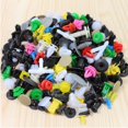 thumbnail image 4 of Push Pins Universal Plastic Fastener for Car rivet car panel push Fender panel push pin Bumper Interior Panel Trim Rivet Color Size Random, 100pcs, 4 of 7