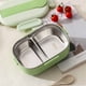 thumbnail image 4 of Fiambrera para estudiantes apta para microondas | ZJT250124172, pequeña caja bento con compartimentos divididos | Contenedor de comida portátil y ligero con vajilla | Caja de preparación de comidas, 4 of 5