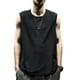 thumbnail image 1 of Camiseta sin mangas para hombre, chaleco de entrenamiento sin mangas, secado rápido para deportes de entrenamiento en casa, 1 of 8