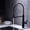Matte-black, variant on Kitchen Sink Faucet for Bar Farmhouse Commercial, Modern Bathroom High-end Copper Kitchen Faucet, Cold Tropical Filter Kitchen Sink Three in One Drinking Water Faucet
