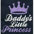 thumbnail image 2 of Daddy's Little Princess Girly Tiara Youth T Shirt Tee Girls Infant Toddler Brisco Brands 5T, 2 of 5