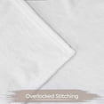 thumbnail image 4 of Superior Fleece Plush Fluffy Soft Blanket, Solid White, Throw, 4 of 7