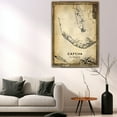 thumbnail image 5 of Captiva Vintage Map Prints Canvas, Florida Map Art Canvas, Canvas, Captiva Map City style vintage Canvas , Canvas Wall Art, Street Map Artwork Canvas, 5 of 6