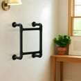 thumbnail image 4 of Wall Mounted Ladder  Heavy-Duty Metal Egress Window &; Loft Ladder for Basement  Attic Bunk Bed  Fire Escape - Load  Matte, 4 of 4