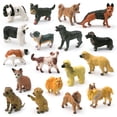 thumbnail image 3 of RUIJIE 18PCS Realistic Animal Figures,World Famous Dog Figurines,Hand Painting Dog Figures,Wild Animal Educational Toy,Cake Toppers Christmas Birthday Gift for Kids Todllers, 3 of 22