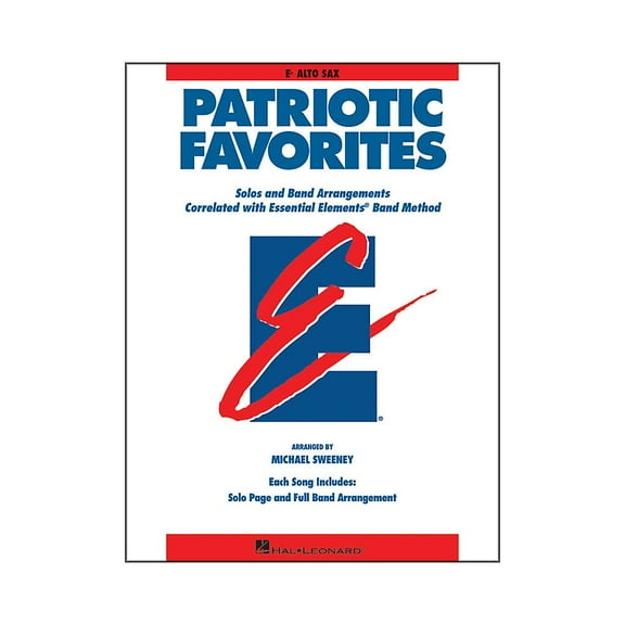 Patriotic Favorites: Eb Alto Saxophone (Paperback)