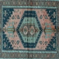 thumbnail image 1 of Ahgly Company Indoor Square Persian Light Blue Traditional Area Rugs, 8' Square, 1 of 4