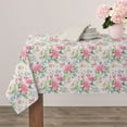 thumbnail image 2 of Waykingo Waterproof 60" x 84" Tablecloth Pink, 2 of 5