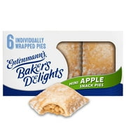Entenmanns Minis Apple Pies Snack Pies, 6 Count