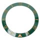thumbnail image 5 of Inserto de bisel de reloj, accesorio de repuesto de reparación de anillo de bisel de reloj de cerámica de 40mm para relojero, Base verde, dígitos dorados, 5 of 10