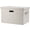 Beige-Large -1 Pack, variant on Collapsible Stackable Storage Bins Beige Large -1 Pack