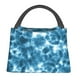 thumbnail image 1 of Easygdp Blue Tie Dye Bolsa de Almuerzo Insulada Reutilizable, Bolsa de Mano y Bandolera para Oficina, Trabajo, Viajes, 1 of 6