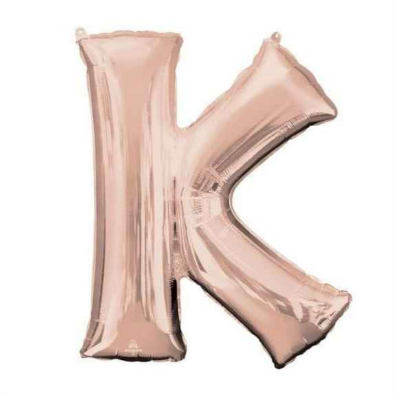 Burton & Burton 33" Letter K Rose Gold Balloon