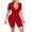 Red, variant on Jumpsuit Shorts for Women, Sleeveless Solid Color Zip Tight Jumpsuit, Breathable Fashion Sweat Romper