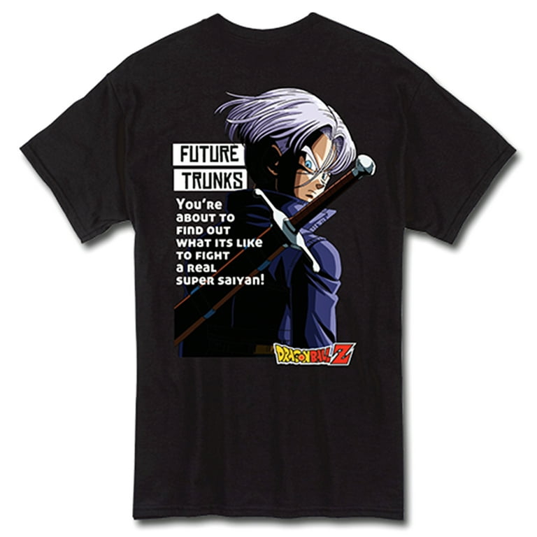Dragon Ball Z - Trunks Purple Adult Men T-Shirt Great Eastern