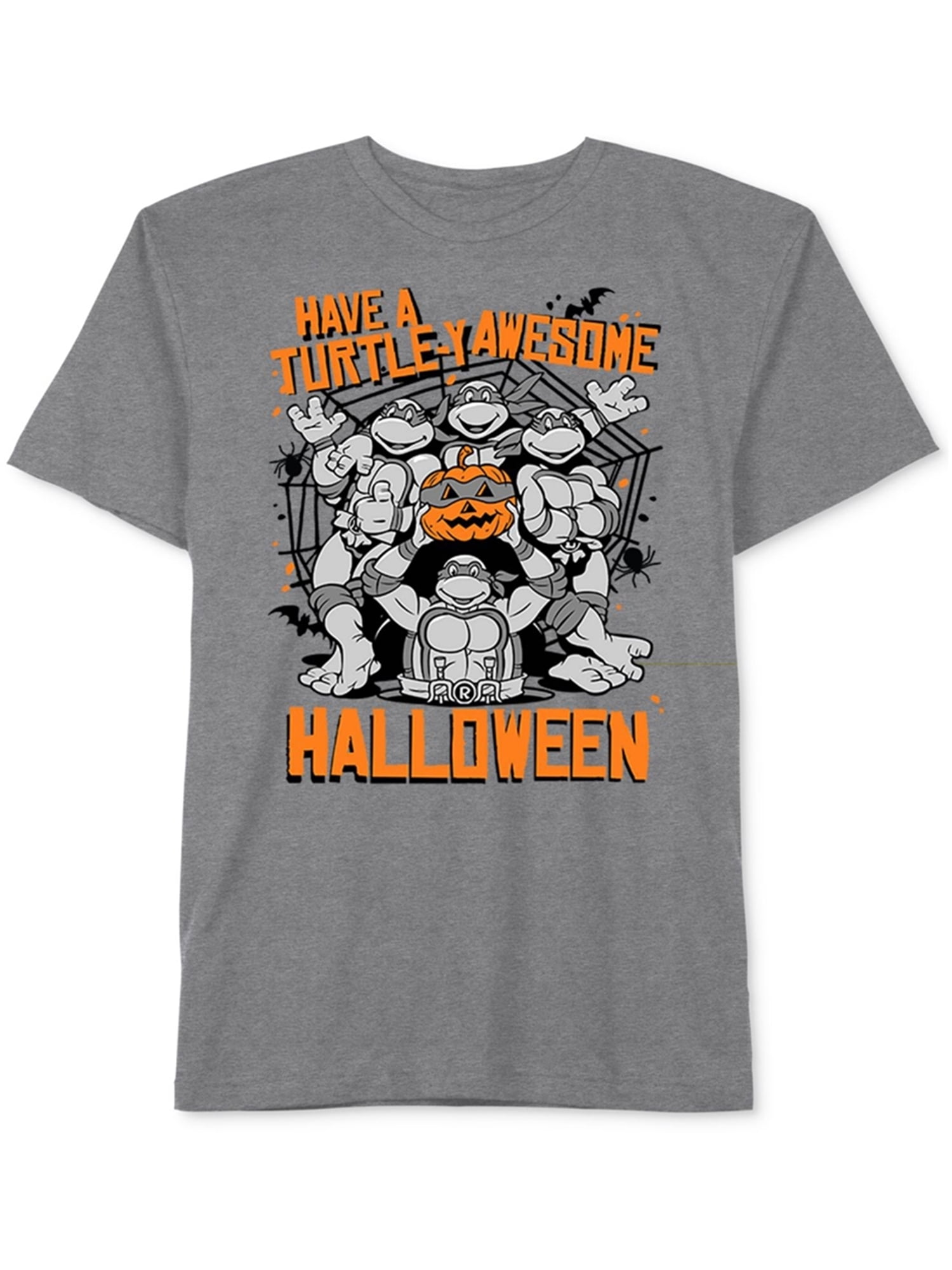 Nickelodeon - Nickelodeon Boys Halloween TMNT Graphic T-Shirt - Walmart ...