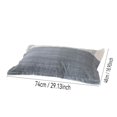 thumbnail image 5 of Fundas de almohada de fibra de poliéster 100% cepillado, impresión suave y acogedora, arrugas, decoloración, resistente a las manchas con cierre de sobre, 1 unidad, 5 of 5