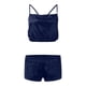 thumbnail image 3 of Gibobby Pijamas Mujer Verano Sexy Pijamas Conjuntos de pijamas con volantes de satén de seda sexy para mujer(Azul,M), 3 of 5
