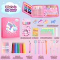 thumbnail image 2 of Set de rotuladores aromáticos de frutas y unicornios de Beefunni, 56 unidades, de Art Supplies, 2 of 6