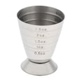 thumbnail image 4 of Taza medidora de cóctel Zulema Bar Jigger de acero inoxidable 75 ml, 4 of 8