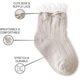thumbnail image 3 of Calcetines con volantes para niña - Calcetines con nudo de lazo hasta el tobillo Calcetines para recién nacidas de 0 a 6 meses 3 pares, 3 of 5
