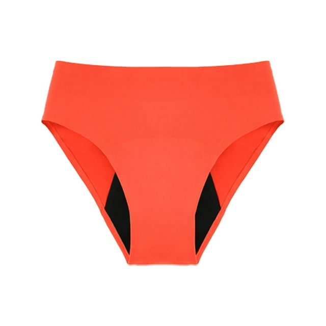 ylioge Culottes Menstruelles Grande Taille pour Femmes TP-4x Réutilisables Imperméables Culottes Menstruelles Taille Basse Extensibles Taille Haute Bikini Hipster