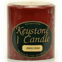 1 Pc Redwood Cedar 4x4 Pillar Candles 4 in. diameterx4.25 in. tall