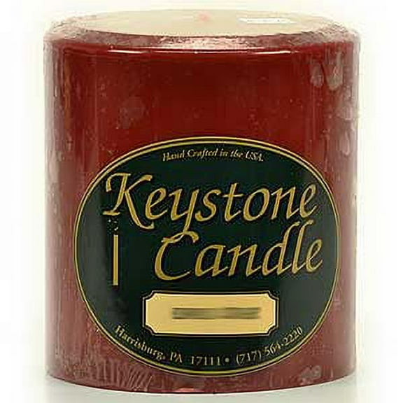 1 Pc Redwood Cedar 4x4 Pillar Candles 4 in. diameterx4.25 in. tall