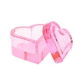 thumbnail image 2 of Vaso de vidrio para decoración de uñas con tapa, vaso grueso para decoración de uñas, para mujeres rosa, 2 of 9