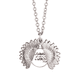 thumbnail image 1 of Ser cambio ver mundo citar Collar de girasol collar collar collar colgante, 1 of 3