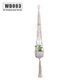 thumbnail image 1 of Yuarrent Cestas colgantes 100 hechas a mano, soporte para plantas, macramé, colgador de plantas, maceta para colgar en la pared interior, soporte para Jardín y Patio No.03 Yuarrent HA001777-03, 1 of 1