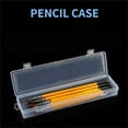 thumbnail image 6 of Translucent PVC Pencil Storage Box | Large Capacity Organizer | Multi-Compartment & Stackable | Durable Easy-Clean Material | Portable Office Supply Holder | 1 Piece, 6 of 6