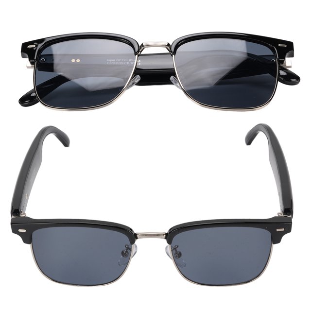 Lunettes Intelligentes, Micro 100 Langues Lunettes de Traduction AI Haut-Parleurs pour Voyage
