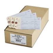 Avery 15370 Manifold Inventory Tags, 1-500, 6 1/4 x 3 1/8, Manila/White (Box of 500)