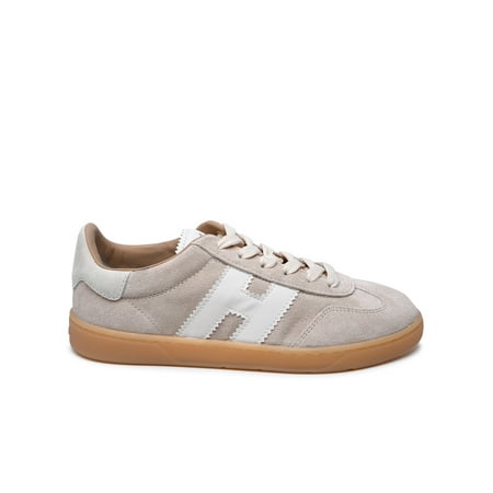 

Hogan Woman Beige Suede Sneakers