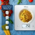 thumbnail image 4 of (3 pack) Bisonbody Digital Food Kitchen Scale with Smart App â Large Kitchen Scale with 201 Stainless Steel Surface 5 Unit Conversions â Digital Kitchen Scale App to Track Nutritional Information, 4 of 8